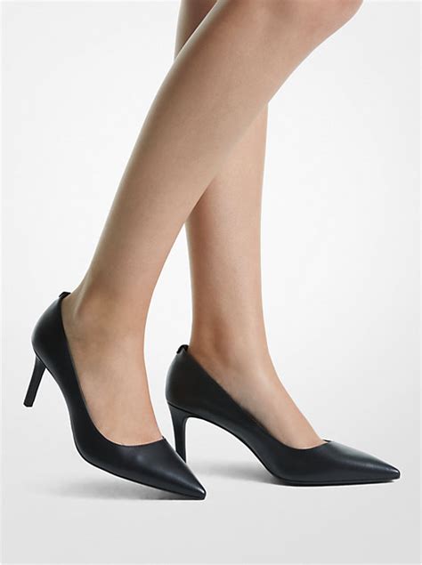 michael kors flex leather hih heels pump|michael kors flex pump: Women's Heels & Pumps .